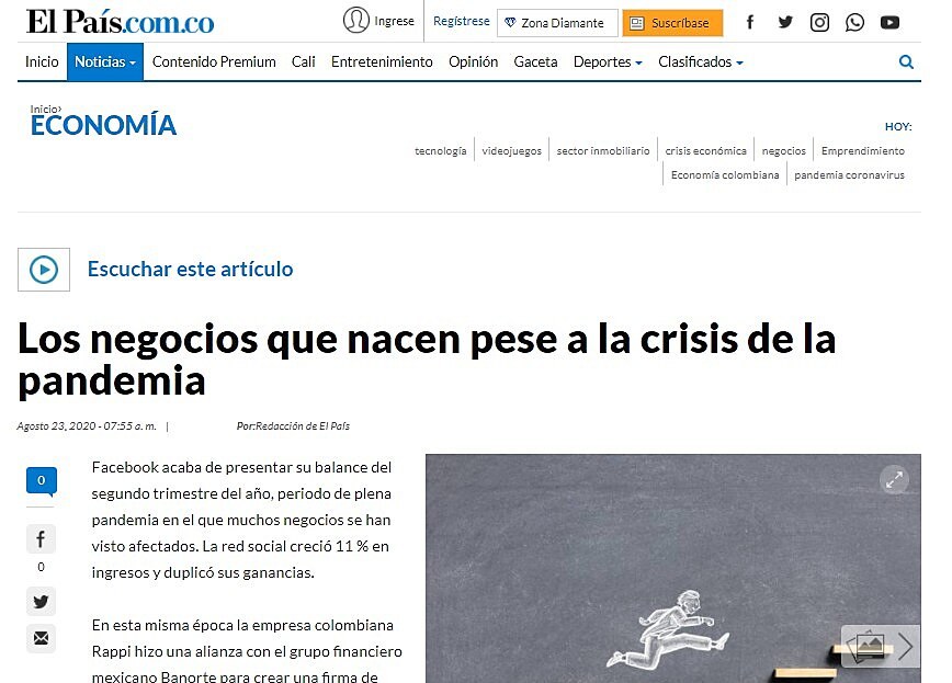 Los negocios que nacen pese a la crisis de la pandemia